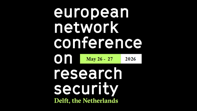 European Network Conference on Research Security(ENCORS)